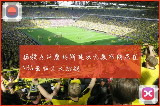 杨毅点评詹姆斯建功无数布朗尼在NBA面临巨大挑战